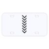Personalized 3 X 6 Heavy Duty Acrylic / Plastic License Plate Thumbnail