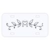 Personalized 3 X 6 Heavy Duty Acrylic / Plastic License Plate Thumbnail