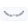 Personalized 3 X 6 Heavy Duty Acrylic / Plastic License Plate Thumbnail