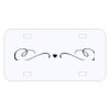 Personalized 3 X 6 Heavy Duty Acrylic / Plastic License Plate Thumbnail