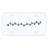 Personalized 3 X 6 Heavy Duty Acrylic / Plastic License Plate Thumbnail