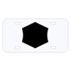 Personalized 3 X 6 Heavy Duty Acrylic / Plastic License Plate Thumbnail