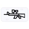 Personalized 3 X 6 Heavy Duty Acrylic / Plastic License Plate Thumbnail