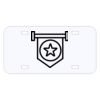 Personalized 3 X 6 Heavy Duty Acrylic / Plastic License Plate Thumbnail