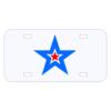 Personalized 3 X 6 Heavy Duty Acrylic / Plastic License Plate Thumbnail