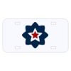 Personalized 3 X 6 Heavy Duty Acrylic / Plastic License Plate Thumbnail