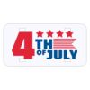 Personalized 3 X 6 Heavy Duty Acrylic / Plastic License Plate Thumbnail