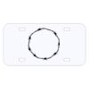 Personalized 3 X 6 Heavy Duty Acrylic / Plastic License Plate Thumbnail