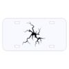 Personalized 3 X 6 Heavy Duty Acrylic / Plastic License Plate Thumbnail