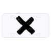 Personalized 3 X 6 Heavy Duty Acrylic / Plastic License Plate Thumbnail