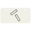 3 X 6 Aluminum License Plate Thumbnail