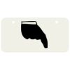 3 X 6 Aluminum License Plate Thumbnail