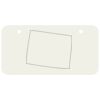 3 X 6 Aluminum License Plate Thumbnail