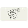 3 X 6 Aluminum License Plate Thumbnail
