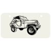 3 X 6 Aluminum License Plate Thumbnail