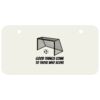 3 X 6 Aluminum License Plate Thumbnail