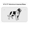 4 X 7 Aluminum License Plate  Thumbnail