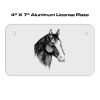 4 X 7 Aluminum License Plate  Thumbnail