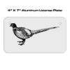 4 X 7 Aluminum License Plate  Thumbnail