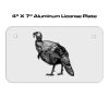 4 X 7 Aluminum License Plate  Thumbnail