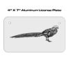 4 X 7 Aluminum License Plate  Thumbnail