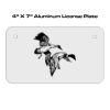 4 X 7 Aluminum License Plate  Thumbnail