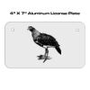 4 X 7 Aluminum License Plate  Thumbnail
