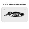 4 X 7 Aluminum License Plate  Thumbnail