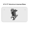 4 X 7 Aluminum License Plate  Thumbnail