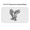 4 X 7 Aluminum License Plate  Thumbnail