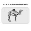 4 X 7 Aluminum License Plate  Thumbnail