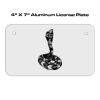4 X 7 Aluminum License Plate  Thumbnail
