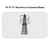 4 X 7 Aluminum License Plate  Thumbnail
