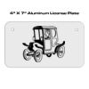 4 X 7 Aluminum License Plate  Thumbnail