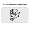 4 X 7 Aluminum License Plate  Thumbnail