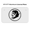 4 X 7 Aluminum License Plate  Thumbnail