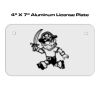 4 X 7 Aluminum License Plate  Thumbnail