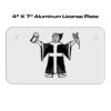 4 X 7 Aluminum License Plate  Thumbnail