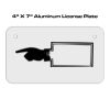 4 X 7 Aluminum License Plate  Thumbnail