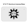 4 X 7 Aluminum License Plate  Thumbnail