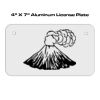 4 X 7 Aluminum License Plate  Thumbnail