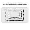 4 X 7 Aluminum License Plate  Thumbnail