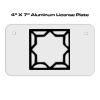 4 X 7 Aluminum License Plate  Thumbnail