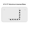4 X 7 Aluminum License Plate  Thumbnail