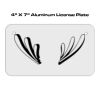 4 X 7 Aluminum License Plate  Thumbnail