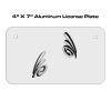 4 X 7 Aluminum License Plate  Thumbnail