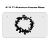4 X 7 Aluminum License Plate  Thumbnail