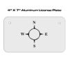 4 X 7 Aluminum License Plate  Thumbnail