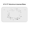 4 X 7 Aluminum License Plate  Thumbnail