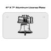 4 X 7 Aluminum License Plate  Thumbnail